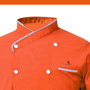 Túnica de Chef a Medida con Botones Ocultos para Personal de Restaurantes de Alta Cocina, Proveedor de Prendas Personalizadas 2026 - Product Image 4