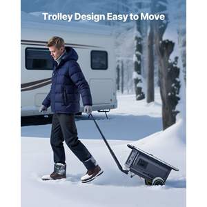 Calefactor Diésel Todo en Uno de 8KW para Camiones, Autocaravanas y Campistas, Portátil, con Control Remoto por Aplicación Bluetooth, DC 12V/24V, Tanque de Combustible de 1.3 Galones, Pantalla LCD - Product Image 4