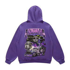 Low Moq Wholesale 100% Cotton Custom Logo Dtg Print Graphic Cut and <b>Sew</b> High Quality Street Wear Pullover Hoodie - Product Image 6