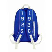 Zeta Phi Beta Sorority spor/seyahat için yüksek kaliteli sırt çantası Modern okul çantası gemi hazır