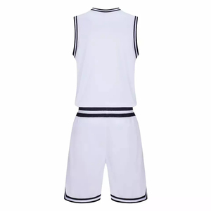 Vente directe usine : Ensemble d'uniformes de basketball pour adultes, design vert, personnalisable, respirant, séchage rapide, maillot sans manches grande taille - Product Image 3