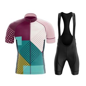 New Arrival Premium Quality Breathable Plus Size Adult Cycling Uniform Sports Wear 100% Polyester - Product Image 3