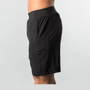 Shorts de basket personnalisés pour hommes, coupe décontractée, respirants, écologiques, avec poches élastiques à la taille, style streetwear hip-hop. - Product Image 2