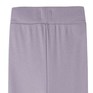 Pantalones de Niña, Corte Bootcut, Cintura Elástica, Tejido de Viscosa, Color Lavanda Gris, Ecológicos, Suaves y Cómodos, Uniformes Escolares - Product Image 5