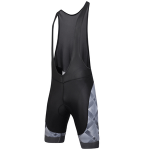 Cuissard de cyclisme pour homme noir avec motif bleu et blanc – Tenue de vélo haute performance - Product Image 3