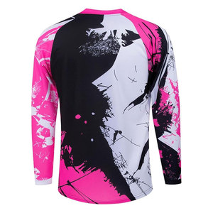 Maillot de cyclisme pour hommes à manches longues, t-shirt VTT, vêtements de cyclisme pour moto, respirant, séchage rapide, léger - Product Image 2