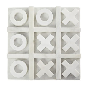 Élégant jeu de Tic Tac Toe en bois avec pièces dorées – Jeu de stratégie de luxe pour table basse - Product Image 6