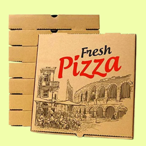 Proveedor al por Mayor de Cajas de Pizza Corrugadas Kraft, Fabricante de Envases de Alimentos con Logotipo Personalizado - Product Image 2