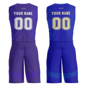 Custom Sublimated Basketball Uniform Set Teamname 00 V-Neck Sleeveless Moisture Wicking Mesh Fabric Adult Unisex - Product Image 2