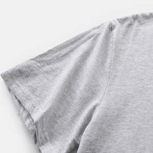 Camiseta Deportiva Casual para Hombre 100% Algodón, Transpirable, Moderna, de Alta Calidad, Tejido Térmico de 220 g/m², Conjunto de Pantalones Cortos Largos - Product Image 4