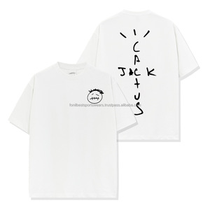 T-shirt rose pour homme à col rond et manches courtes, avec logo imprimé sur le devant, coupe classique, décontracté, en jersey 100% coton tricoté respirant, motif Têtes de mort - Product Image 4
