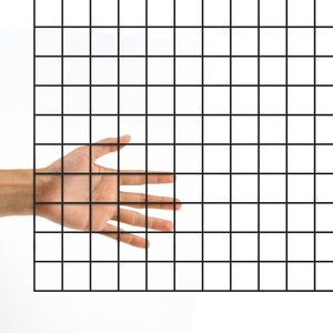 Pinza per tagliare rete metallica per polli calibro 16, 36x50 pollici, rete metallica zincata rivestita in vinile, maglia 1x1 pollici, rete da giardino - Product Image 2