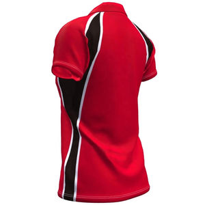 Camiseta polo deportiva para mujer, mezcla de algodón suave, manga corta, corte ajustado, versátil para oficina, informal o para actividades al aire libre. - Product Image 4