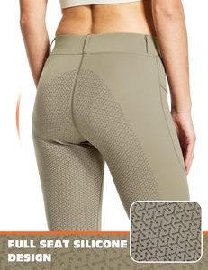 Pantalones de Montar a Caballo Profesionales Más Vendidos, Transpirables, Elásticos, Cómodos, Antideslizantes, con Agarre en las Rodillas para Jinete - Product Image 4
