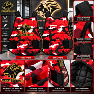 Chaleco Deportivo Personalizado OEM al por Mayor, Fabricante de Pakistán, Logotipo Personalizado, Protector de Pecho para Entrenamiento, Ropa Deportiva, Equipamiento para Equipos - Product Image 4