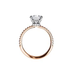 แหวนเพชรเพาะเลี้ยงจากโรงงานโดยตรงสำหรับผู้หญิง สวมใส่ได้ทุกวัน หรูหรา เหมาะเป็นของขวัญวันครบรอบ มีจำหน่ายในราคาดี - Product Image 1