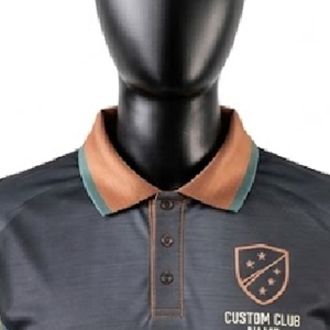 Polo personnalisé par sublimation avec logo de club, nom de l'entreprise, image de marque d'équipe – Vêtement de sport respirant de haute qualité pour événements de golf et entraînements - Product Image 4