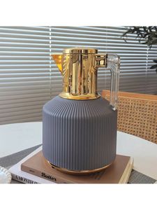 Vacuum <b>flask</b> insulated jug thermos <b>flask</b> hot and cold jug <b>coffee</b> thermos tea <b>flask</b> insulated water jug stainless steel - Product Image 3