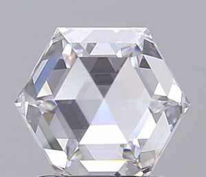 CONCEPTION - Diamante Cultivado en Laboratorio de Corte Hexagonal Escalonado de 1.02 Quilates, Color D, Claridad VS1, Perforado con Láser, Certificado IGI CVD 579372740 - Product Image 2