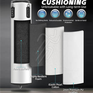 Nouveau style, qualité supérieure, sac de frappe en nylon robuste, kit réglable en hauteur, pliable, vente directe d'usine - Product Image 2