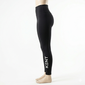 Leggings de yoga et fitness pour femmes, taille haute, doux, tricotés, respirants, effet ventre plat, extensibles, pour la gym et l'entraînement, personnalisables avec marque privée - Product Image 3