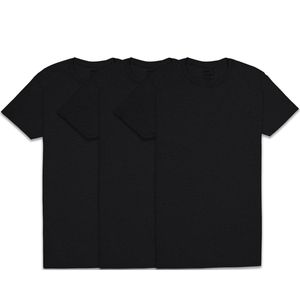 Camiseta Interior de Algodón Premium para Hombre, Cuello Redondo, Básica, Suave, Transpirable, Anti-Pilling, 180g, Corte Regular, Fabricante de Marca Privada - Product Image 1