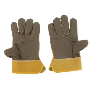Gants de soudage TIG personnalisés, gants de protection en cuir résistants aux flammes de haute qualité, fabricant de gants de soudage en cuir TIG MIG personnalisés - Product Image 3