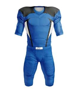 Uniforme de Fútbol Americano para Hombre Adulto, con Hombros Acolchados, Tela 100% Poliéster, Absorbente de Humedad, Antibacterial, Personalizable en la Parte Delantera - Product Image 2
