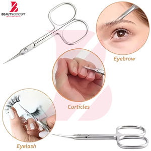 Ciseaux de manucure en gros d'usine, 3,5 pouces, en acier inoxydable, pointus et tranchants, pour le soin des ongles et des cuticules - Product Image 2