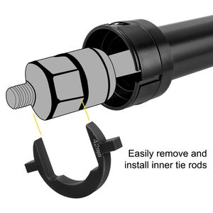 Kit di Installazione Tiranti Interni per Auto con Attacco da 1/2 Pollice, Durevole e Efficiente, con 13 Adattatori a Zoccolo di Corvo - Product Image 3
