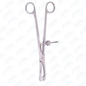 Pinzas Kern para Sujeción de Huesos de 6 Pulgadas con Trinquete, Instrumentos Médicos Quirúrgicos Ortopédicos Estériles para Fijación de Hilos y Huesos - Product Image 3