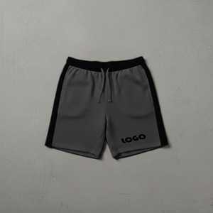 New High Street Cotton Fleece Plus Size Customize <b>Men</b> <b>Shorts</b> Side Pockets Knee Length Boxy Fit <b>Pattern</b> Own Your Logo Summer - Product Image 2