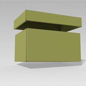 Custom Commercial Packaging <b>Box</b> with Base and Lid Eco-Friendly and <b>Recycled</b> Materials Vietnam OEM ODM Wholesale Supply - Product Image 2