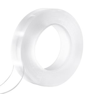 Nastro Biadesivo Resistente da 16 Piedi, Nastro in Tessuto Nano Trasparente per Pareti con Adesivo Forte, Riutilizzabile e Rimovibile - Product Image 3