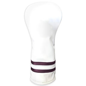 Housse de tête de club de golf respirante, lavable, en cuir PU, résistante à l'eau, style protection pour clubs hybrides avec doublure intérieure douce - Product Image 1