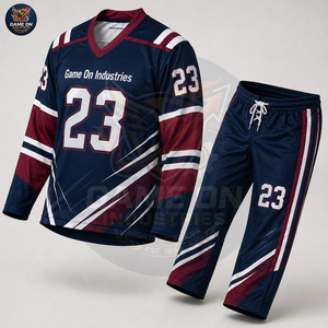 Quick Dry Athletic Sportswear Manufacturer Team Wear Comfortable OEM ODM Service Best Supplier Custom Ice Hockey Uniform - Product Image 4
