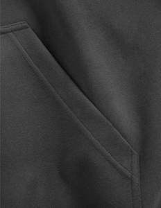 Sudadera con Capucha Corta para Hombre, Estilo Urbano, Vintage, Desgastada, Lavada con Ácido, de Alta Calidad, Personalizable, en Oferta - Product Image 5