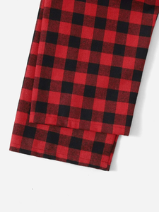 <b>men's</b> pants Professional Design <b>Men's</b> Casual Waist Flannel Trousers 100% Cotton Lightweight Drawstring Bottoms Pant Check Style - Product Image 6
