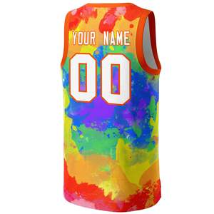 Camisetas de Baloncesto para Adultos al por Mayor, Sublimadas, Transpirables, de Secado Rápido, Uniformes sin Mangas, Tallas Grandes - Product Image 2