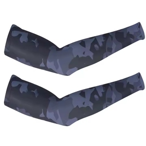 Manguito de ciclismo unisex con degradado de color y estampado de chispas, protección anti-UV para adultos - Product Image 4