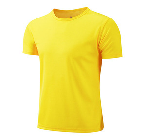 เสื้อยืดโพลีเอสเตอร์ 100% ราคาส่ง ถูก คุณภาพดี สำหรับวิ่งมาราธอน ฮิปฮอป เป็นมิตรกับสิ่งแวดล้อม น้ำหนักเบา แห้งเร็ว ระบายอากาศได้ดี พิมพ์ลายกีฬา รับสกรีนโลโก้ - Product Image 2