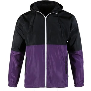New Design High Quality Men's Winter Windbreaker <b>Jacket</b> Sport Hooded Waterproof Eco-Friendly Breathable Custom Color Front - Product Image 1