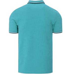 Venta caliente al por mayor de logotipo personalizado Polo de Golf para hombre Nuevo diseño Mejor precio 100% Algodón Piqué Tela Producto OEM de alta calidad - Product Image 5