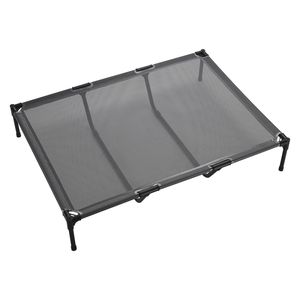 Cuccia Rialzata per Cani di Taglia Grande Stile Cartone Animato, Lettino Portatile per Cani con Telaio in Acciaio e Rete Traspirante in Teslin per Interni - Product Image 2