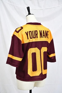 Camiseta de Fútbol de Malla con Cuello en V para Hombre, Manga Corta, Transpirable, Ropa Deportiva para Adultos, para Todas las Temporadas - Product Image 4
