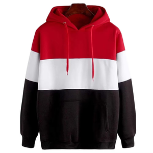 Sudadera con capucha de algodón de alta calidad, estilo bordado, multicolor, larga, para exteriores, a la moda, al por mayor y personalizada. - Product Image 1