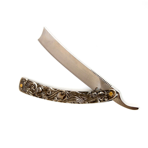 Rasoir droit pliant de barbier pour homme, nouveau design 2026, support de rasoir pour la barbe - Product Image 2