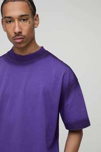 Camiseta Verde Esmeralda para Hombre, Informal, de Algodón Suave, Estilo Urbano, Básica, de Media Manga - Product Image 6