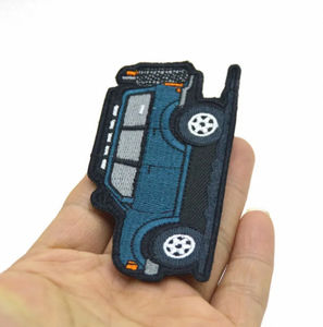 Etiquetas Bordadas para Cartón, Parches de Fábrica Profesional, Insignias Bordadas, Pegatinas de Excelente Calidad, Parches de Gancho y Bucle - Product Image 4