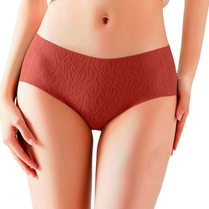 Lencería Sexy para Mujer, Ropa Interior sin Costuras, Tipo Boyshort, Cintura Media, Tanga Invisible, 100% Algodón Ecológico, Ajuste Cómodo - Product Image 5